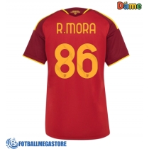Fotballdrakt Dame AS Roma Rodrigo Mora #86 Hjemmedrakt 2026-27 Kortermet